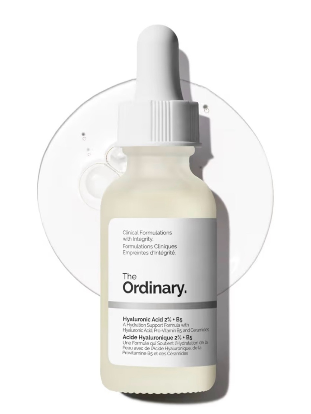 NIB The Ordinary Hyaluronic Acid 2% + B5 Serum — white
